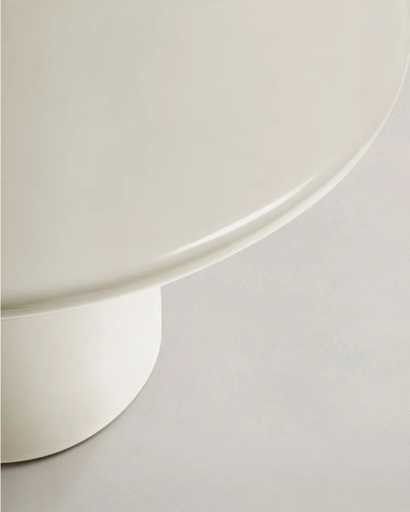 Betónový okrúhly Záhradný konferenčný stolík ø 110 cm Albanella – Kave Home