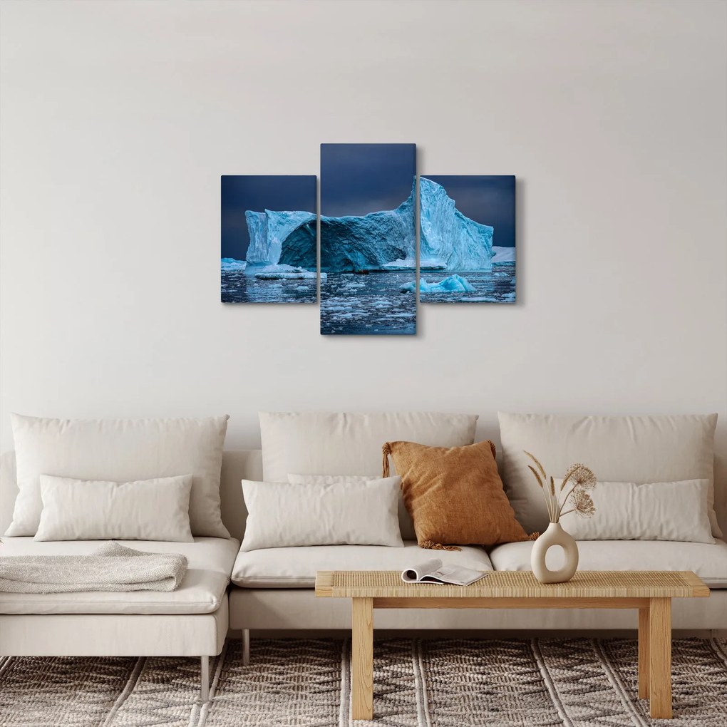 Obraz - Ľadová jaskyňa (90x60 cm)