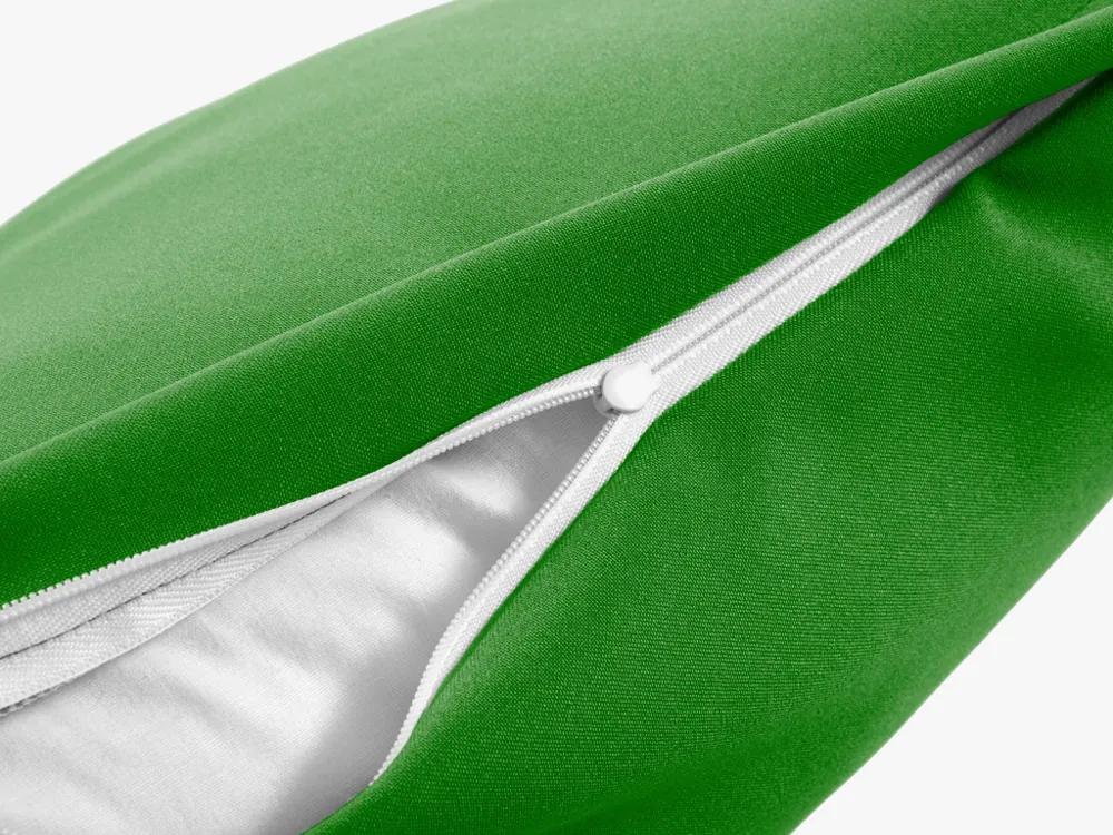 Biante Dekoračná obliečka na vankúš Rongo RG-061 Sýto zelená 45 x 45 cm