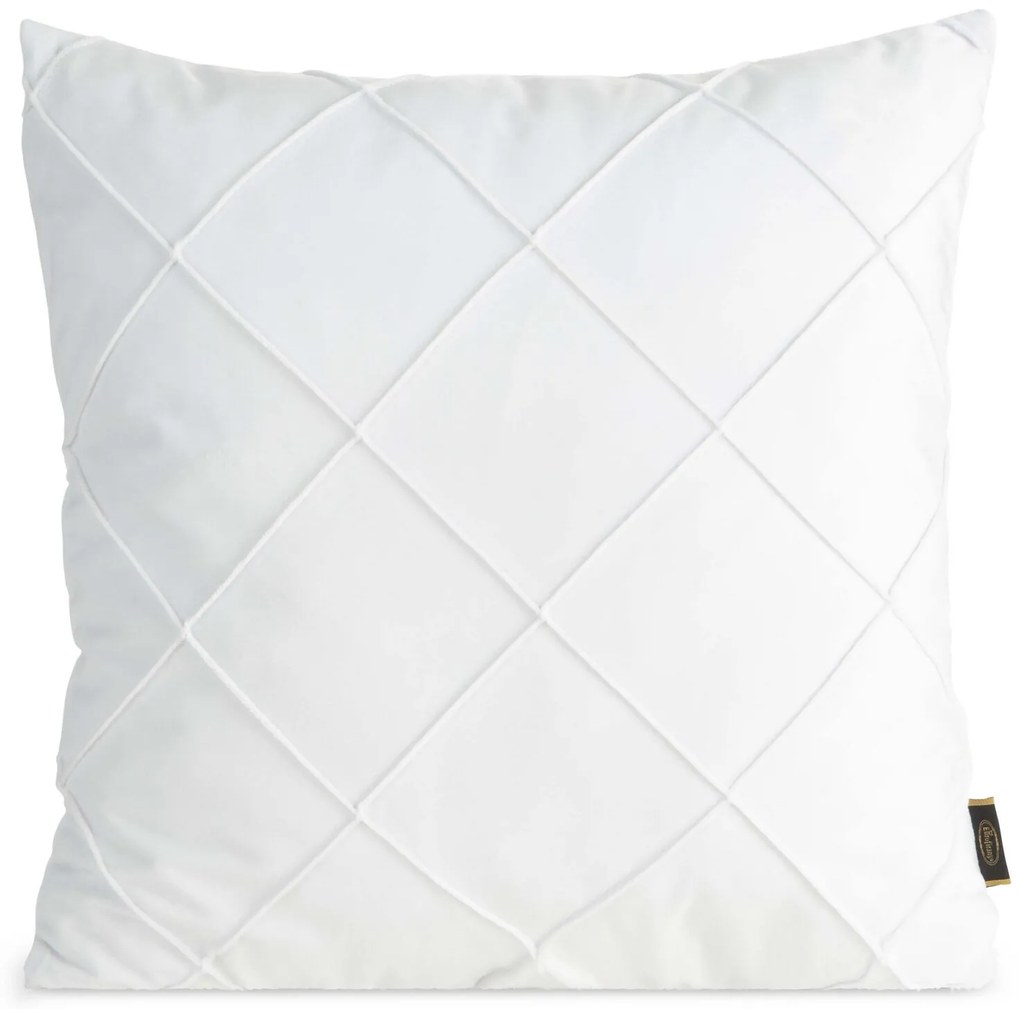 DEKORAČNÁ OBLIEČKA NA VANKÚŠ NALA 2 45X45 CM BIELA