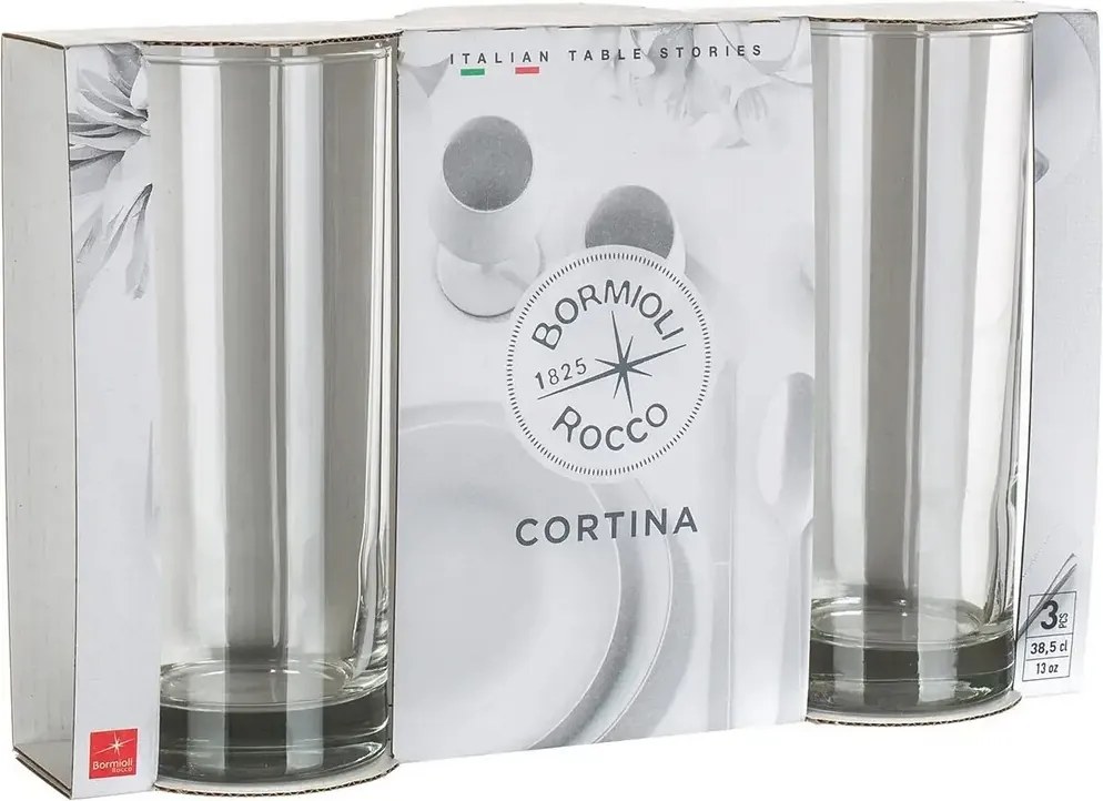 Banquet Sada pohárov Cortina 380 ml, 3 ks