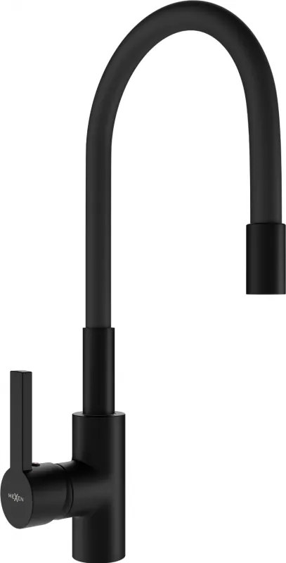 Mexen Flex kuchynská batéria, čierna - 670900-70