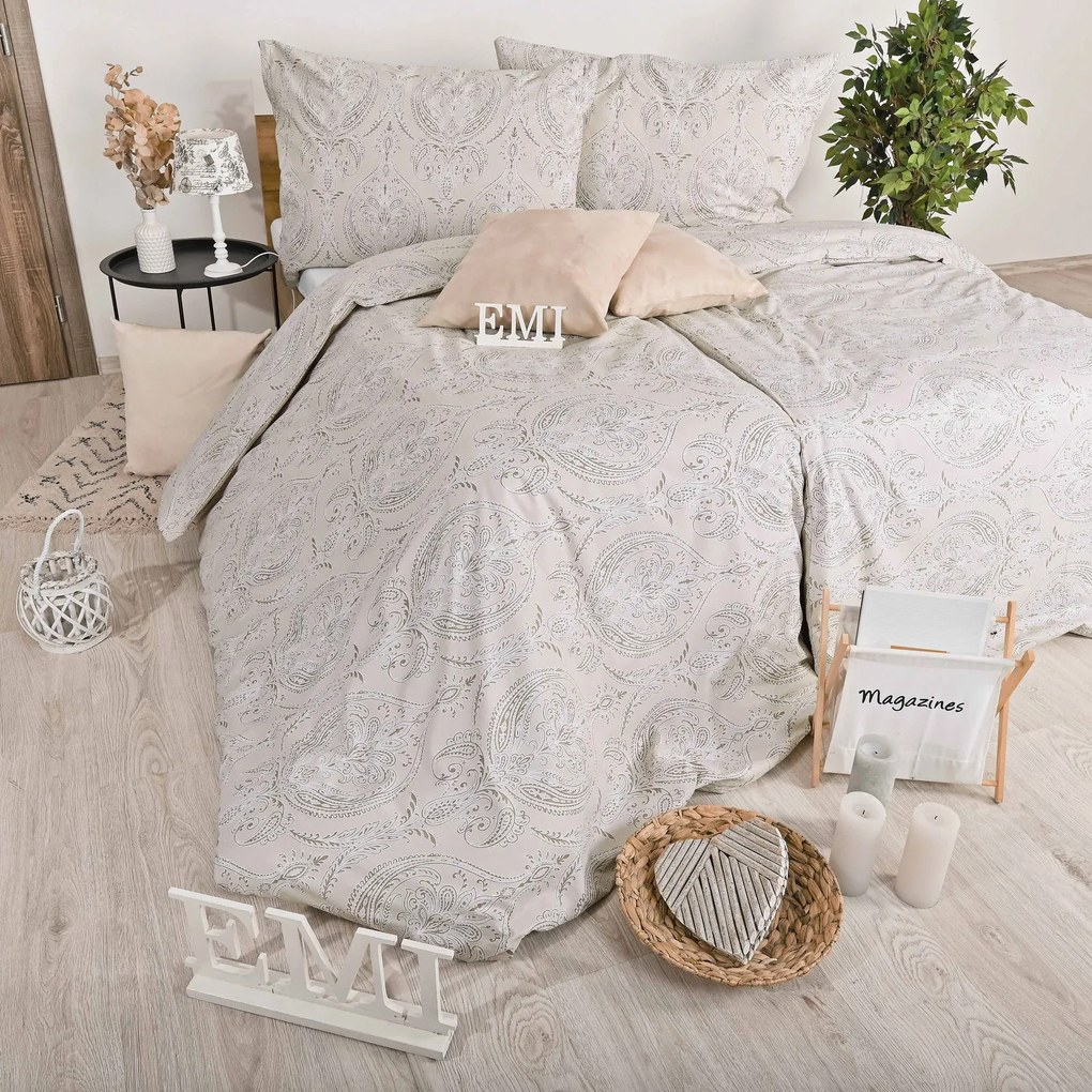Obliečky bavlnené Enny EMI: Predĺžený set jednolôžko obsahuje 1x 140x220 + 1x 70x90