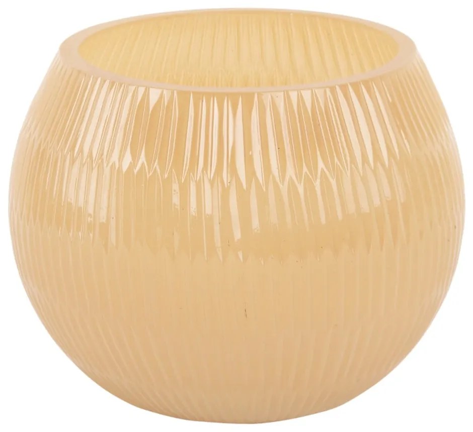 Sklenený svietnik Chique Ribbed – PT LIVING