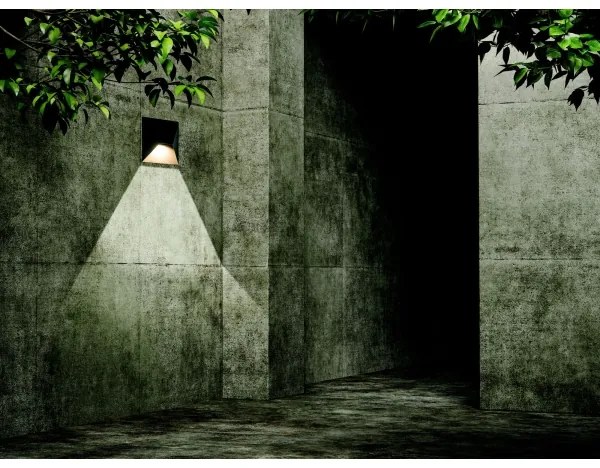 Zambelis E243 - LED Vonkajšie nástenné svietidlo LED/7W/230V IP44 antracit