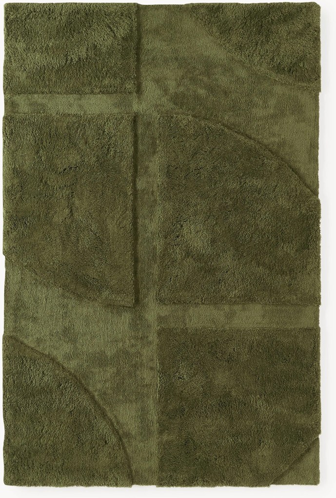 Koberec's reliéfnou štruktúrou Jade