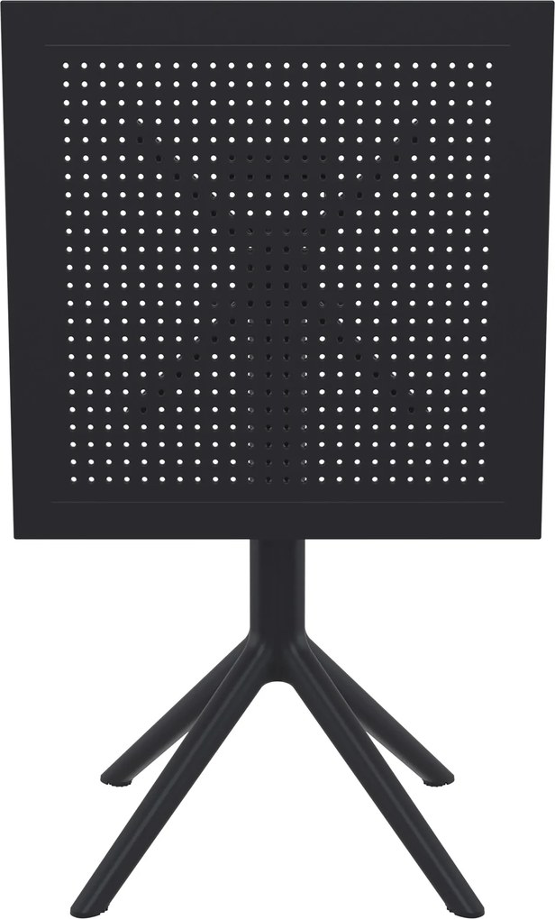 Skladací stôl Sky square - čierna