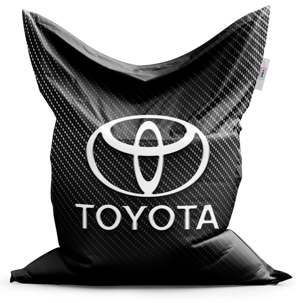 Sablio Sedací vak Toyota Carbon - 200x140 cm