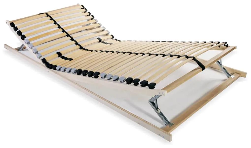 vidaXL Lamelový posteľný rošt s 28 lamelami a 7 zónami 70x200 cm