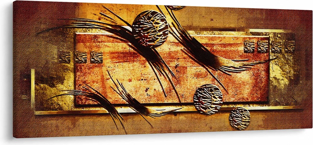 Obraz abstrakcie (120x50 cm)