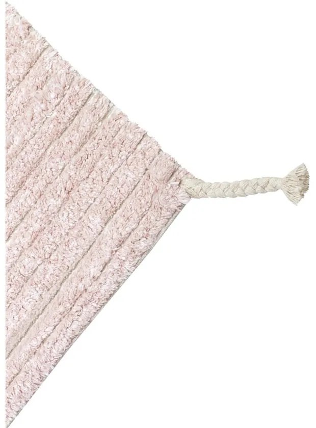 Svetloružový bavlnený koberec 120x160 cm Gelato Pink – Lorena Canals