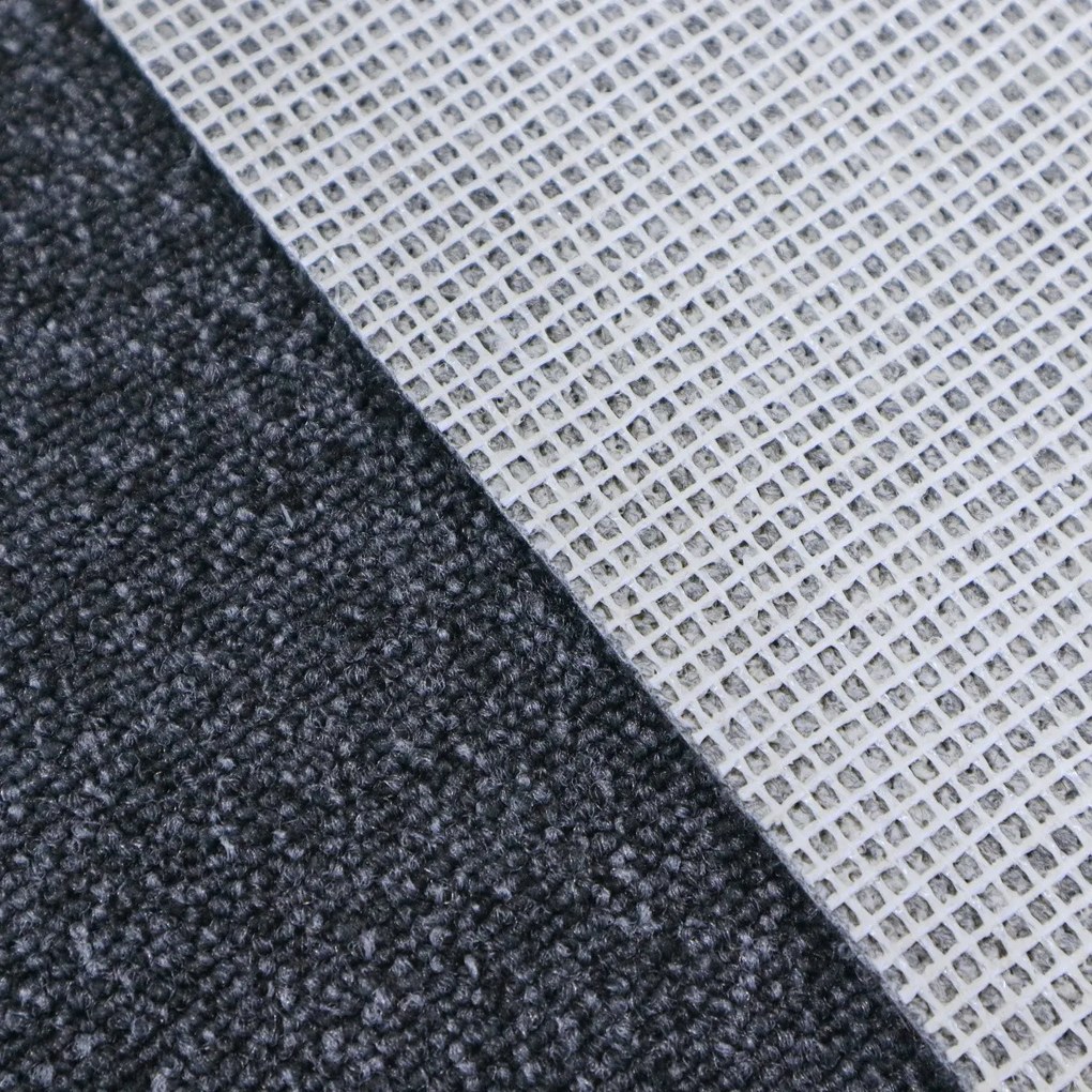 Metrážny koberec Baltic 78, na mieru, šíře 4m, šedá, ab (mriežka), chodba / predsieň, Betap