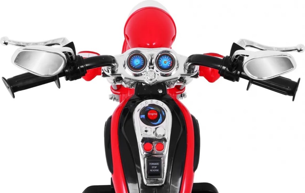 Ramiz Motorka Chopper NightBike červená