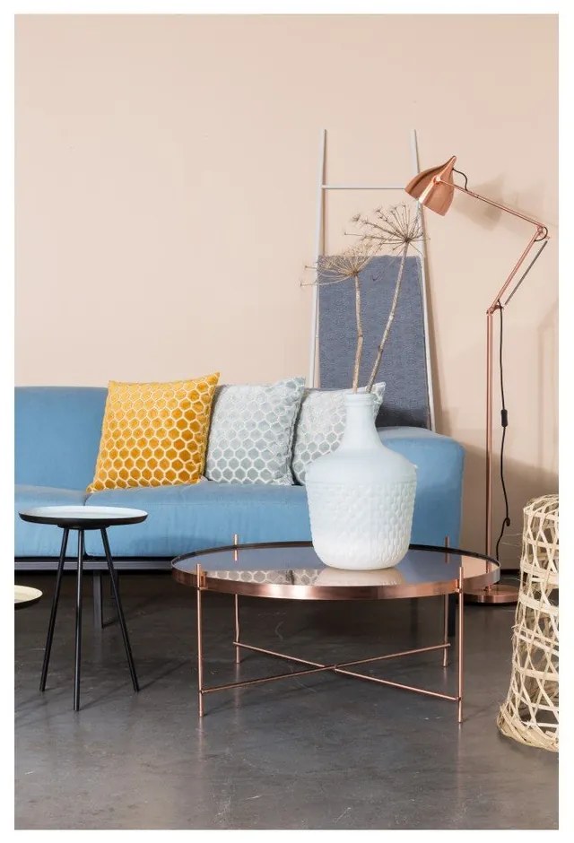 Konferenčný stolík v medenej farbe Zuiver Cupid XXL