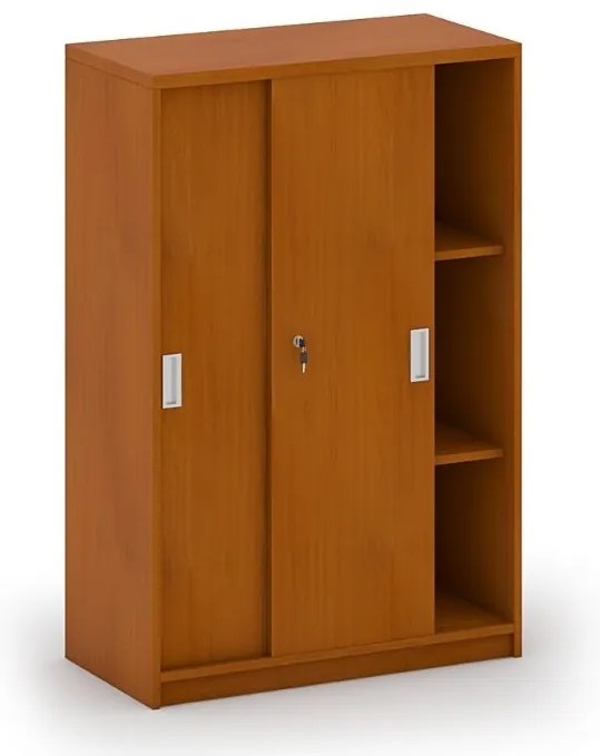 Skriňa zasúvacia MIRELLI, 800 x 400 x 1200 mm, čerešňa