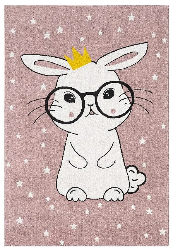 Koberec Frisee Soft Kids 0,8/1,5 F0719 ružová