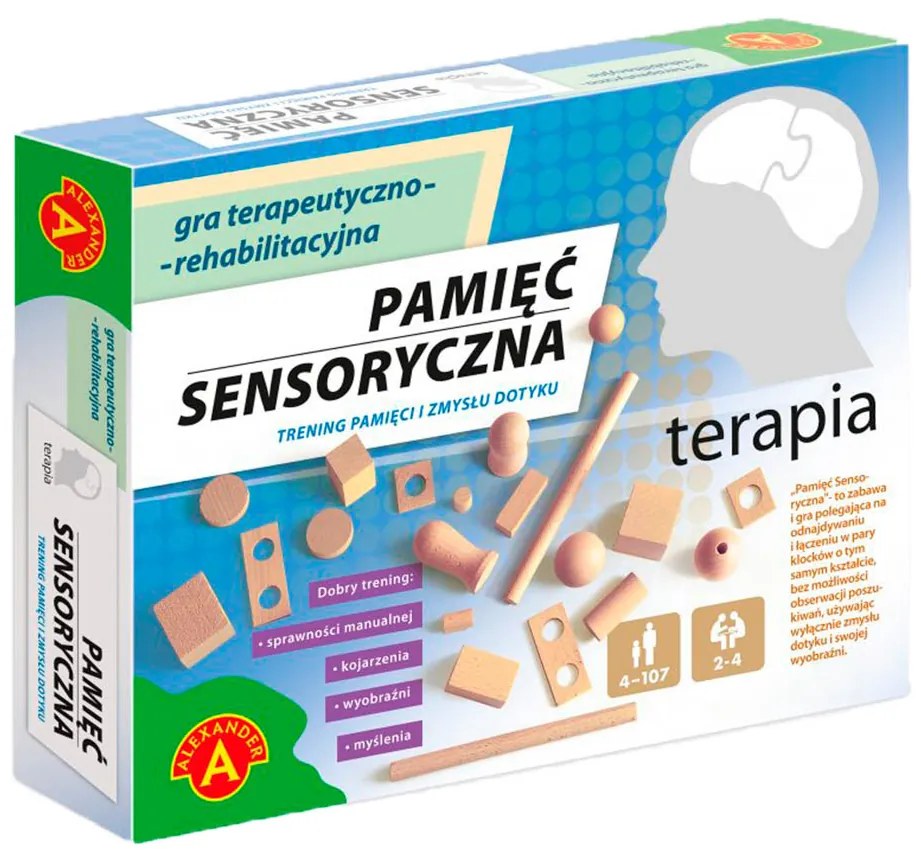 KIK KX4174 Vzdělávací hra ALEXANDER Sensory Memory Therapy AKCE