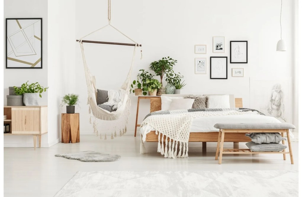 Bestent Záhradné hojdacie kreslo Silver Monaco Summer