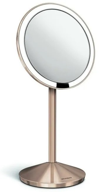 Cestovné zrkadlo Simplehuman, rose gold