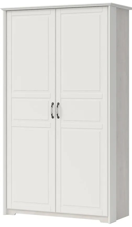 Skriňa 2d Evergreen p2/eg ivory mat