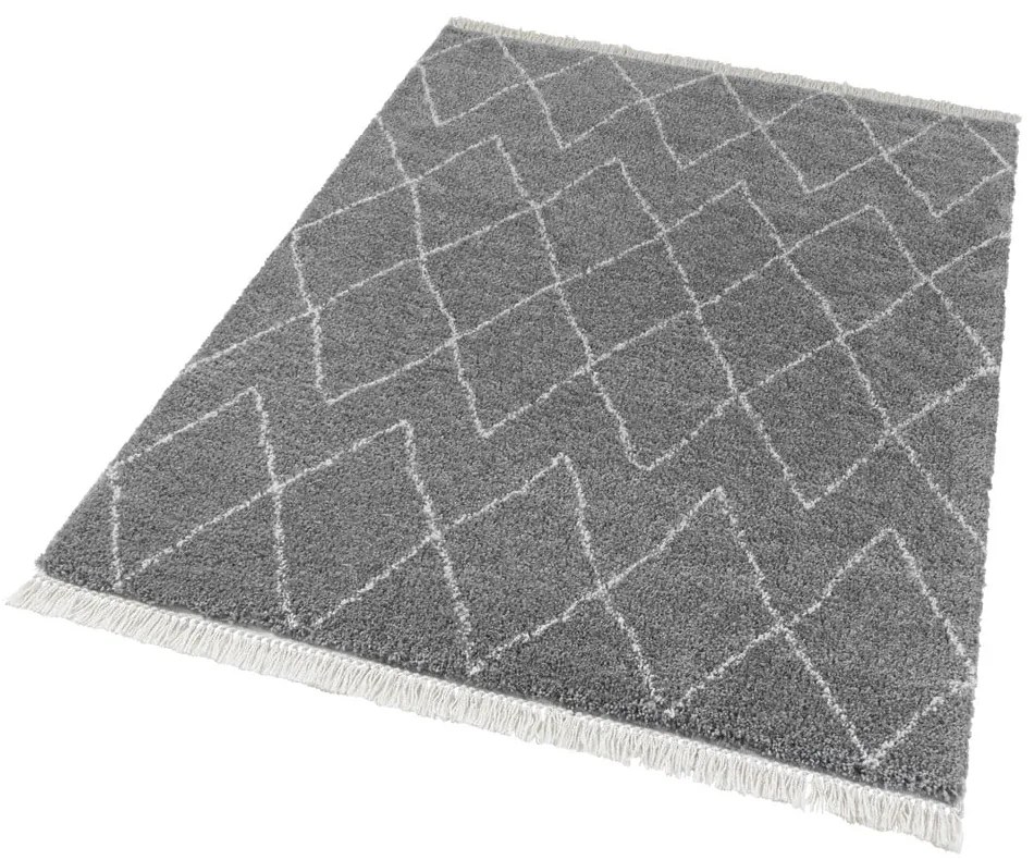 Sivý koberec Mint Rugs Jade, 80 x 150 cm