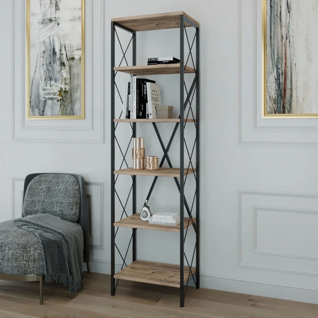Sconto Regál SUADIYE borovica atlantská/čierna