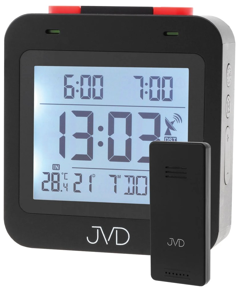 Rádiom riadený budík JVD RB3552.2