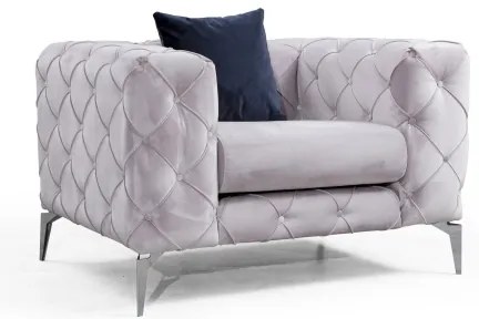 Kreslo EUGEN svetlosivé