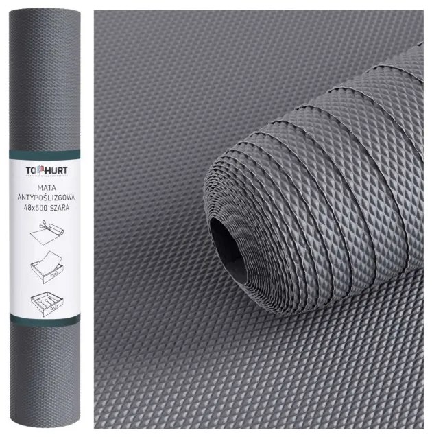 Protišmyková podložka BALVE sivá 48x500 cm