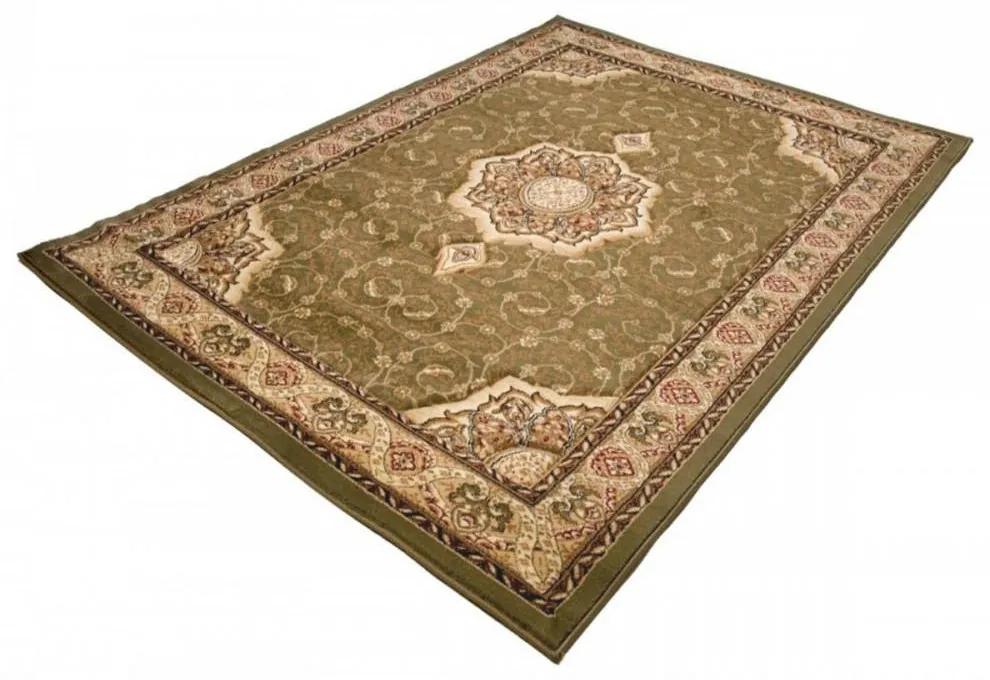 Kusový koberec klasický vzor 2 zelený 160x220cm