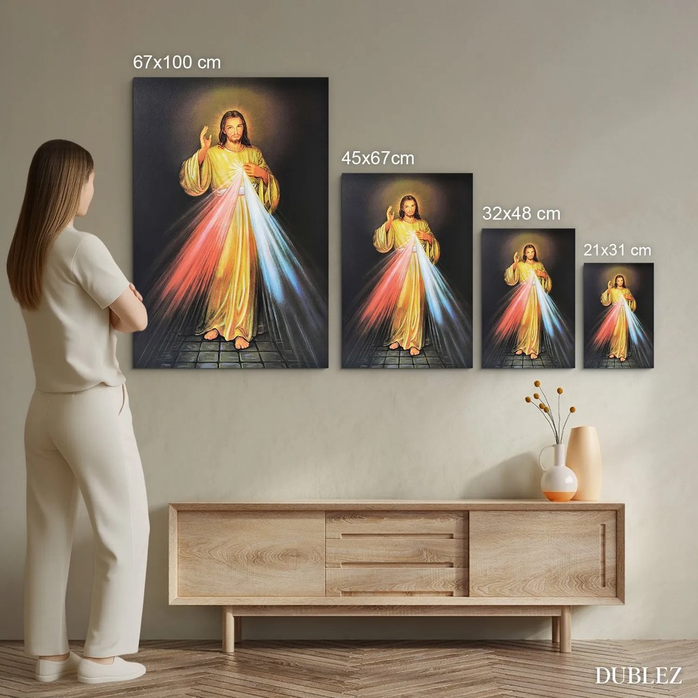 DUBLEZ | Božie milosrdenstvo - Veľký drevený obraz