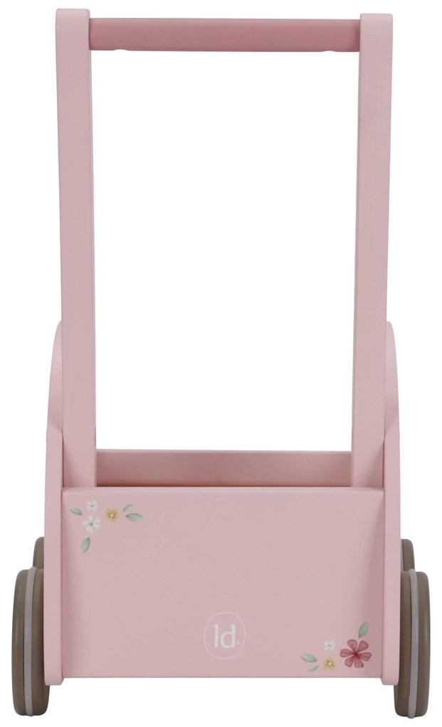 Auto vozík drevené Pink