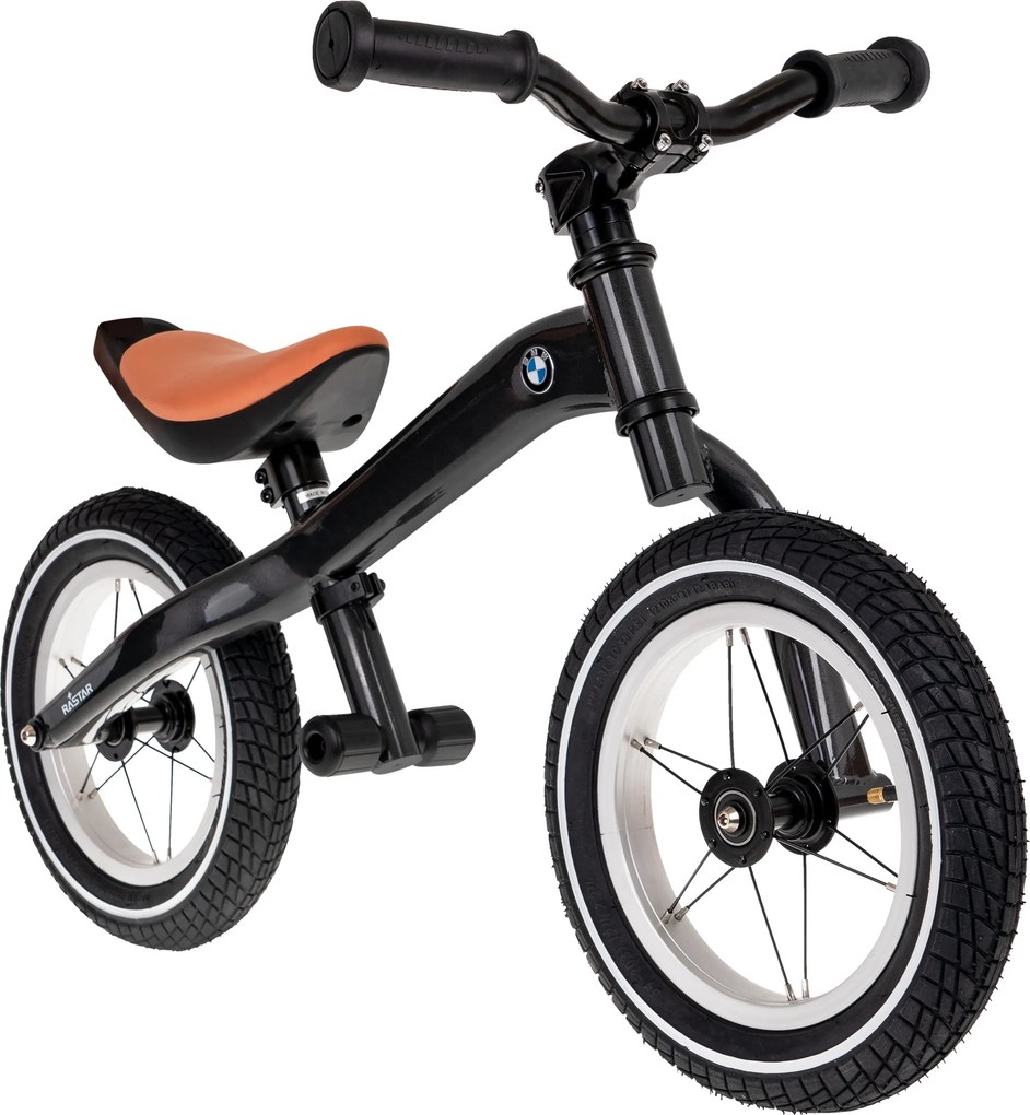 Detské odrážadlo BMW Rastar + Eko koža + Nastaviteľné sedlo + Nafukovacie pneumatiky + Lakovaný rám