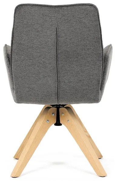 Autronic BONTEC Jedálenská stolička, sivá, látka, DCH-C2148 GREY2 Farba: Šedá