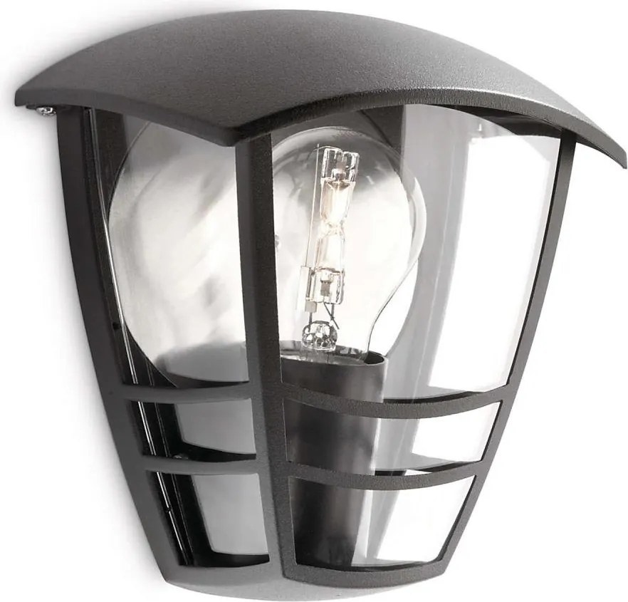 Philips 15387/30/16 - Vonkajšie nástenné svietidlo MYGARDEN CREEK 1xE27/60W/230V