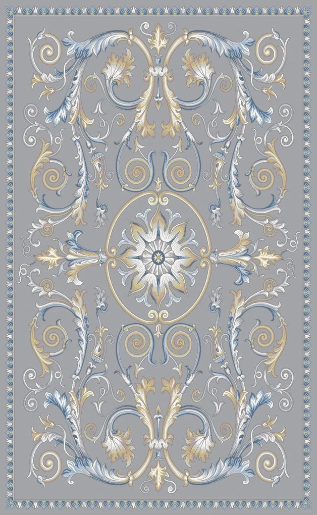 BE Koberec Lille 2021 GREY – sivý obdĺžnikový Rozmer: 160x220 cm