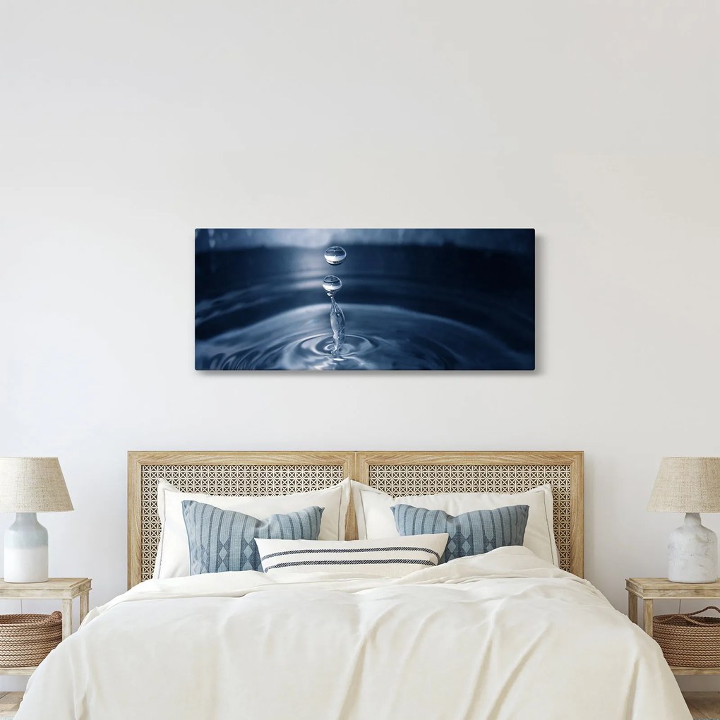 Obraz - Kvapky (120x50 cm)