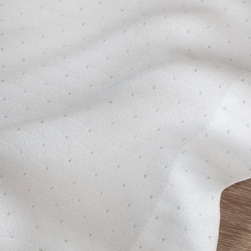 OBRUS ELIZA 85X85 CM BIELY