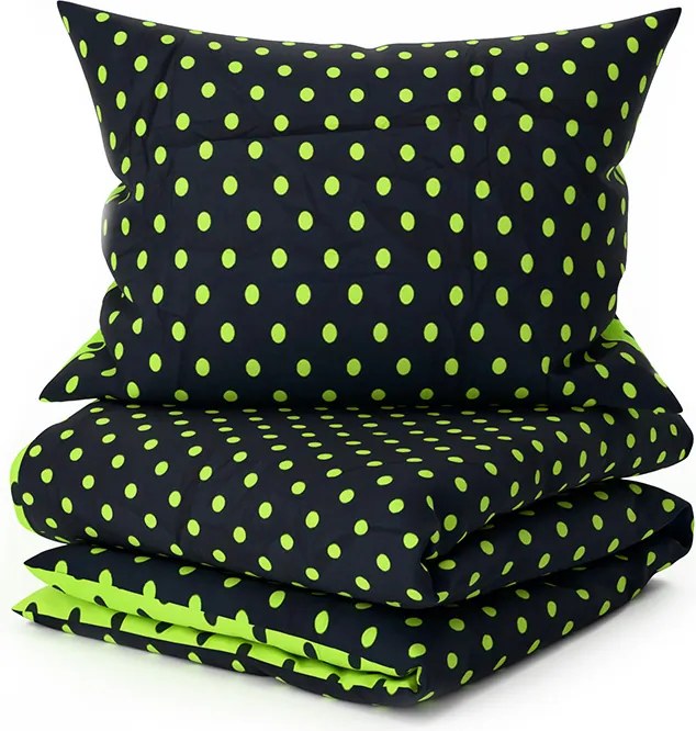 Polybavlnené obliečky COLAM GREEN POLY zelené Rozmer obliečky: 2 ks 70 x 90 cm | 200 x 220 cm