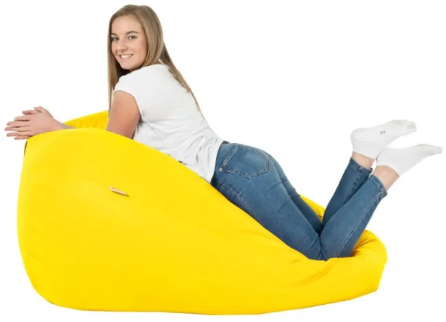 Sedací vak SAKO slnečný ekokoža