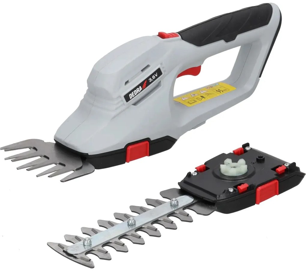 Nožnice na trávu/živý plot, 3,6V | DEDRA