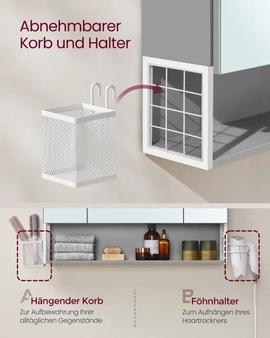 Zrkadlová skrinka BBK126G01