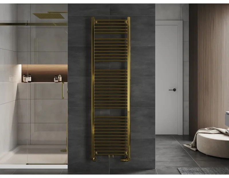 Mexen Mars, vykurovacie teleso 1800x500 mm, 643 W, zlatá lesklá, W110-1800-500-00-50