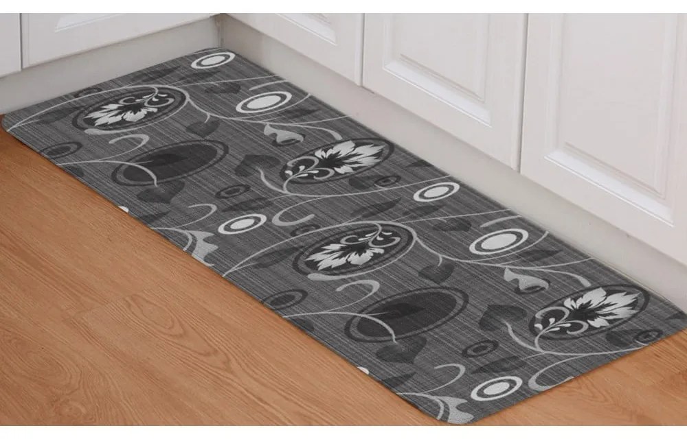 Sivý prateľný behúň 58x230 cm Rosie – Oyo Concept