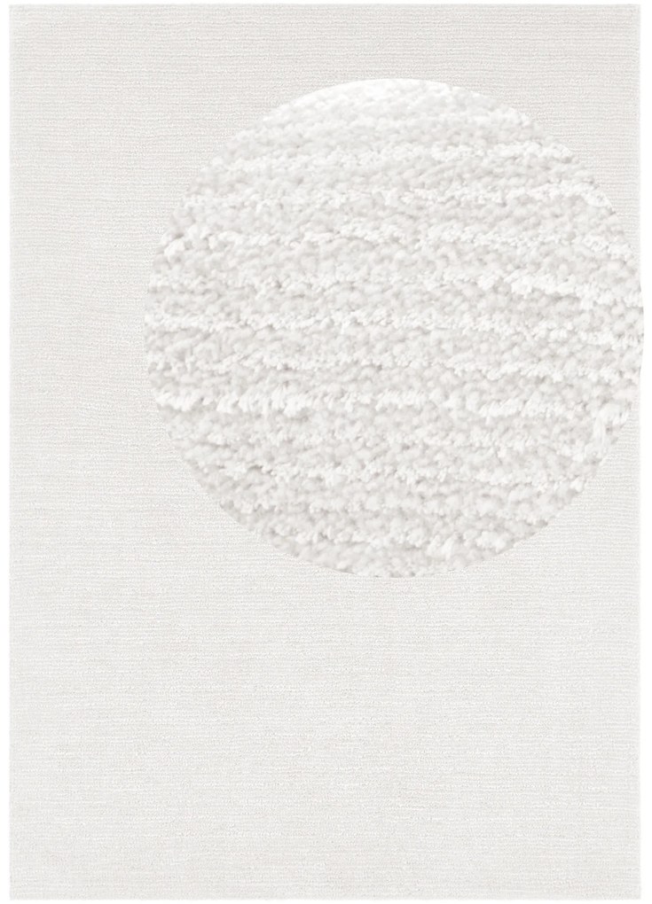 Hanse Home, Kusový koberec Cloud 103936 Cream, 120x170, biela, obývacia izba