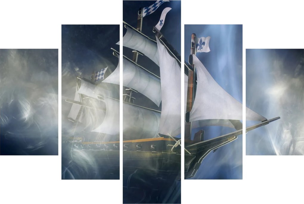 Obraz - Loď duchov (150x105 cm)