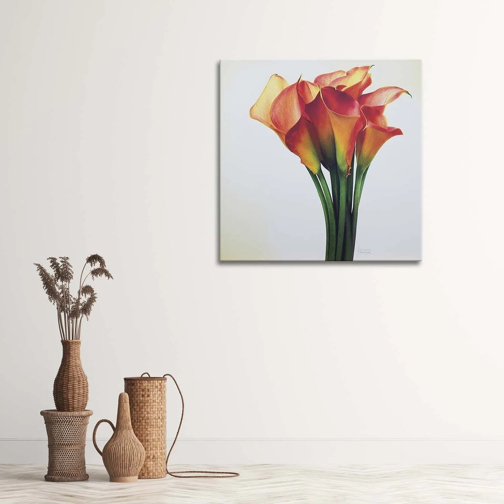 Gario Obraz na plátne Kytica červených kvetov Rozmery: 30 x 30 cm