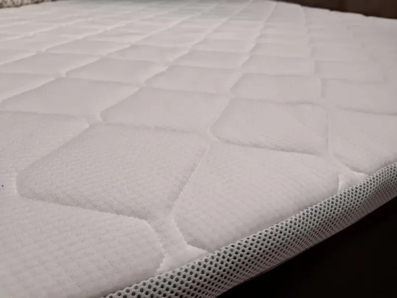 Posteľ boxspring Fresco 180x200 cm, svetlo hnedá látka