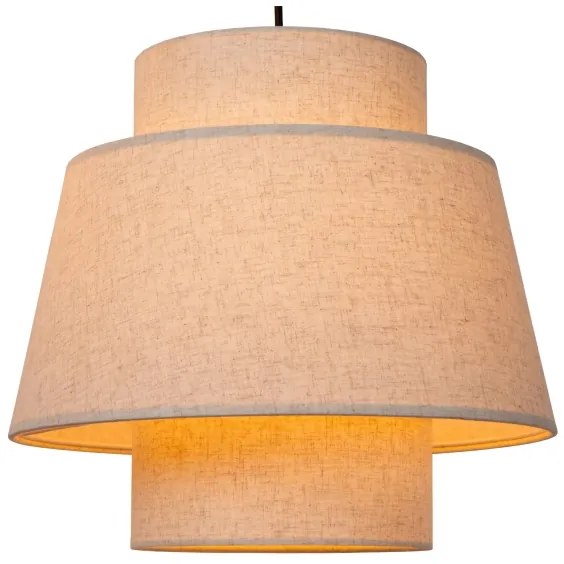 Lucide 21435/13/38 - Luster na lanku TRIBUTE 3xE27/40W/230V krémová