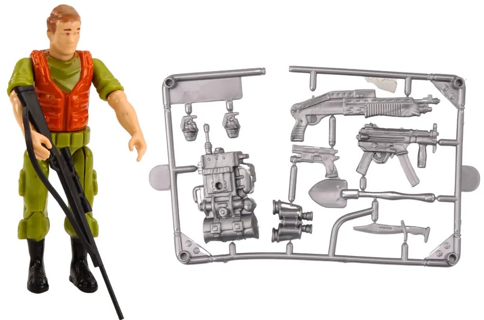 LEAN TOYS Terénne poľovnícke auto Dinosaurus, svetlá, zvuky - zelená